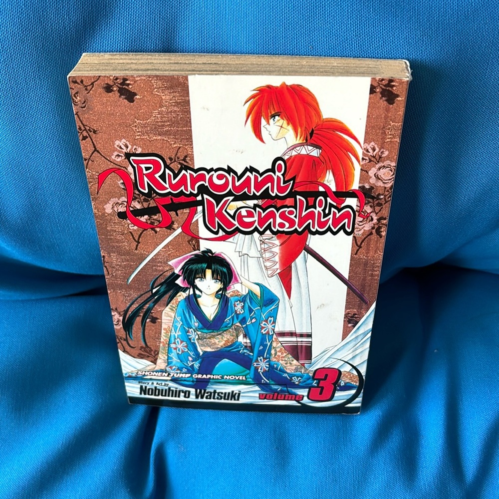 Rurouni Kenshin Comic Volume 3 By Nobuhiro Watsuki Shonen Jump Graphic Novel